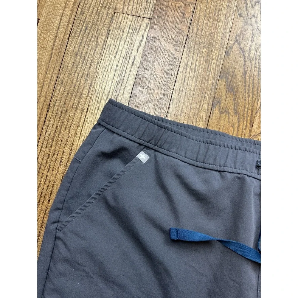 FIGS Tansen Jogger Scrub Pants Men's Sz XL Gray Drawstring Medical Uniform
